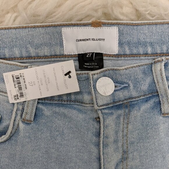 Current Elliot the cropped straight Punk hem NWT - Picture 6 of 10